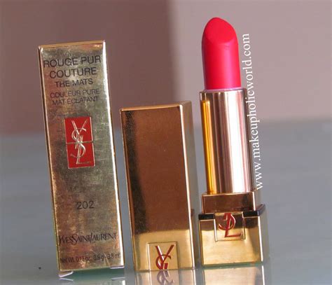 Yves Saint Laurent Rouge Pur Couture The Mats, No.202 Rose 